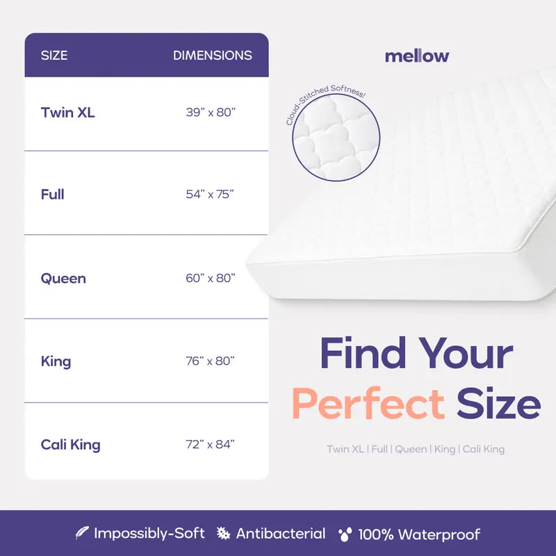 Waterproof Mattress Protector, Queen