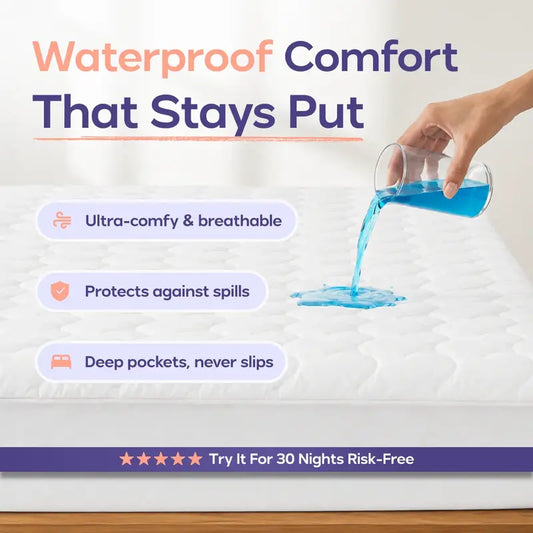 Waterproof Mattress Protector, Queen
